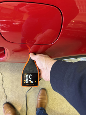 2003 Acura NSX in New Formula Red over Tan