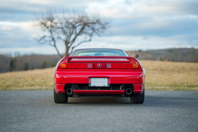 2003 Acura NSX in New Formula Red over Tan
