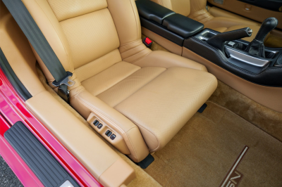 2003 Acura NSX in New Formula Red over Tan