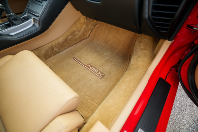 2003 Acura NSX in New Formula Red over Tan