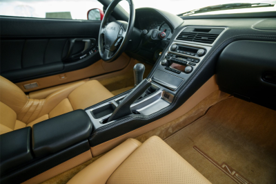 2003 Acura NSX in New Formula Red over Tan