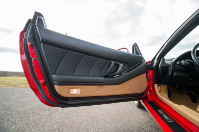 2003 Acura NSX in New Formula Red over Tan
