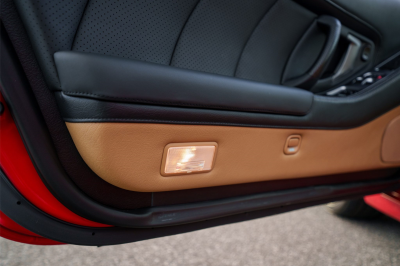2003 Acura NSX in New Formula Red over Tan