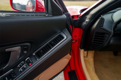 2003 Acura NSX in New Formula Red over Tan