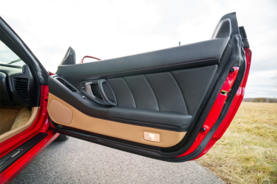 2003 Acura NSX in New Formula Red over Tan