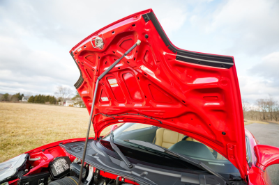 2003 Acura NSX in New Formula Red over Tan