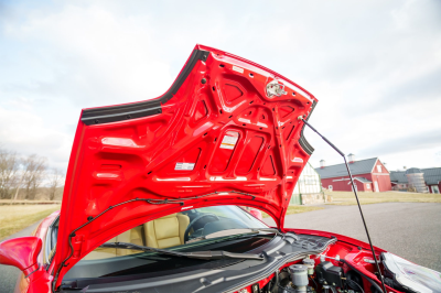 2003 Acura NSX in New Formula Red over Tan