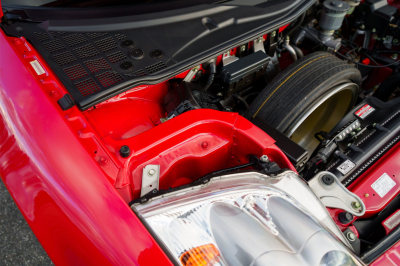 2003 Acura NSX in New Formula Red over Tan