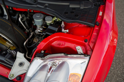 2003 Acura NSX in New Formula Red over Tan