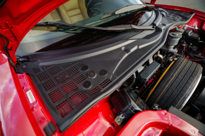 2003 Acura NSX in New Formula Red over Tan