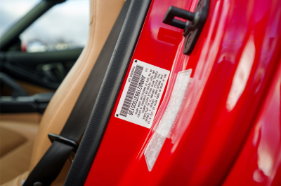 2003 Acura NSX in New Formula Red over Tan