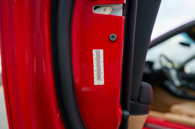 2003 Acura NSX in New Formula Red over Tan