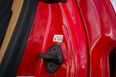 2003 Acura NSX in New Formula Red over Tan
