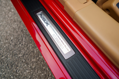 2003 Acura NSX in New Formula Red over Tan