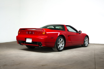 2003 Acura NSX in New Formula Red over Tan