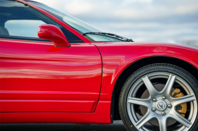 2003 Acura NSX in New Formula Red over Tan