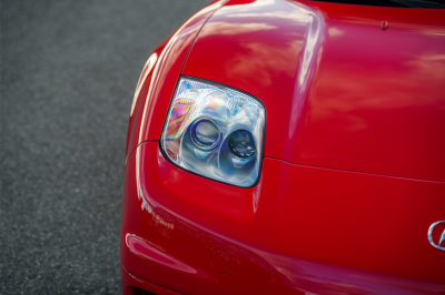 2003 Acura NSX in New Formula Red over Tan