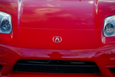 2003 Acura NSX in New Formula Red over Tan