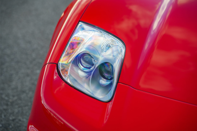 2003 Acura NSX in New Formula Red over Tan