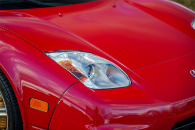 2003 Acura NSX in New Formula Red over Tan