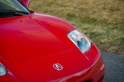 2003 Acura NSX in New Formula Red over Tan