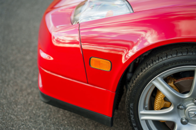 2003 Acura NSX in New Formula Red over Tan