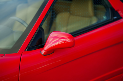 2003 Acura NSX in New Formula Red over Tan