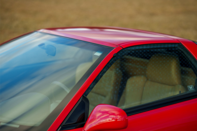 2003 Acura NSX in New Formula Red over Tan
