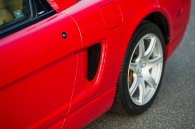 2003 Acura NSX in New Formula Red over Tan