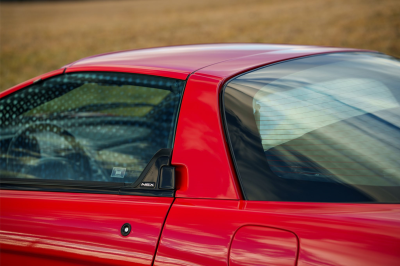 2003 Acura NSX in New Formula Red over Tan