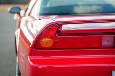 2003 Acura NSX in New Formula Red over Tan
