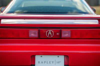 2003 Acura NSX in New Formula Red over Tan
