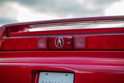 2003 Acura NSX in New Formula Red over Tan