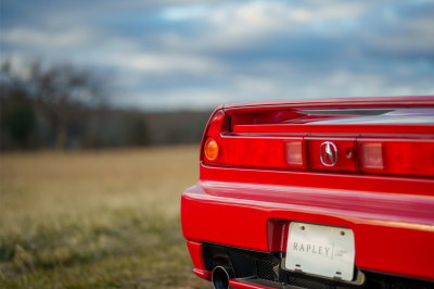 2003 Acura NSX in New Formula Red over Tan