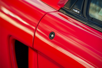 2003 Acura NSX in New Formula Red over Tan