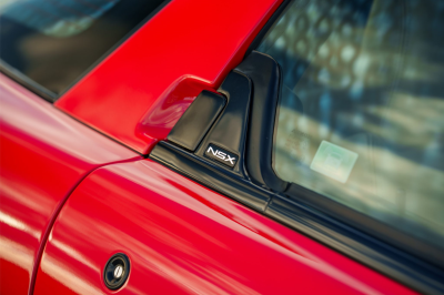 2003 Acura NSX in New Formula Red over Tan