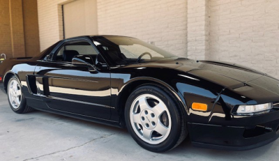 1992 Acura NSX in Berlina Black over Black