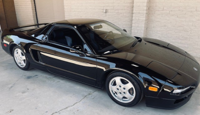 1992 Acura NSX in Berlina Black over Black