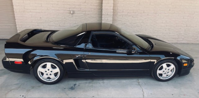 1992 Acura NSX in Berlina Black over Black