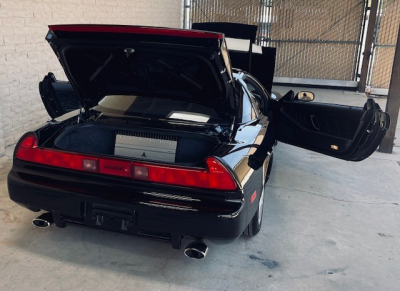 1992 Acura NSX in Berlina Black over Black