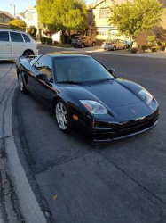 2002 Acura NSX in Berlina Black over Tan