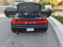 2002 Acura NSX in Berlina Black over Tan