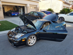 2002 Acura NSX in Berlina Black over Tan