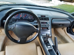 2002 Acura NSX in Berlina Black over Tan