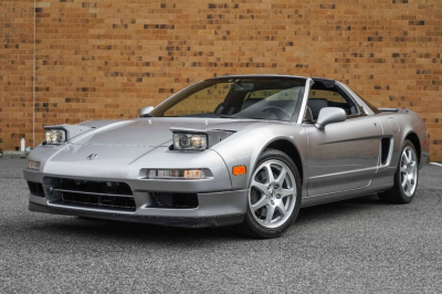 2001 Acura NSX in Sebring Silver over Black