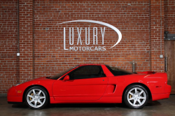 2004 Acura NSX in New Formula Red over Tan