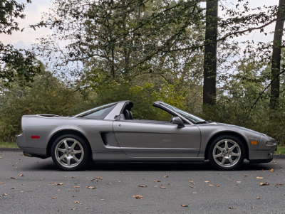 2000 Acura NSX in Sebring Silver over Black