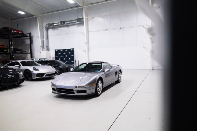 2000 Acura NSX in Sebring Silver over Black