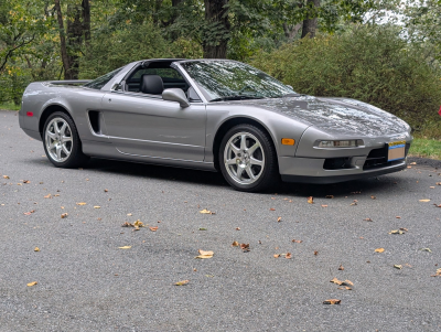 2000 Acura NSX in Sebring Silver over Black
