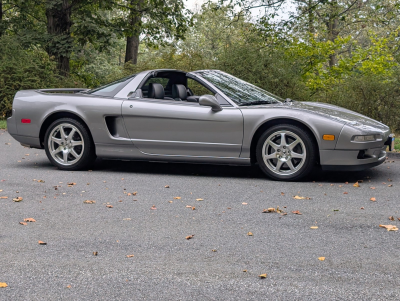 2000 Acura NSX in Sebring Silver over Black